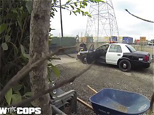 nail the Cops - nasty cop rockets all over manstick